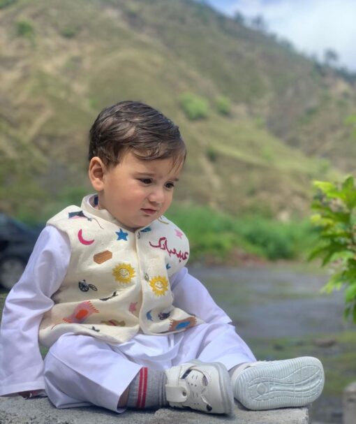 Moonlit Eid Waistcoat ezdockpk